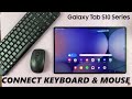 How To Connect Wireless Keyboard &amp; Mouse To Samsung Galaxy Tab S10 / S10 Ultra