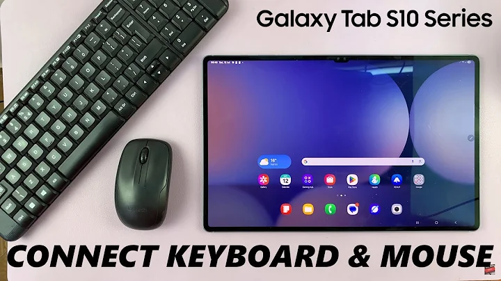 How To Connect Wireless Keyboard & Mouse To Samsung Galaxy Tab S10 / S10 Ultra