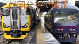 臨時列車 撮影 西国分寺駅にて