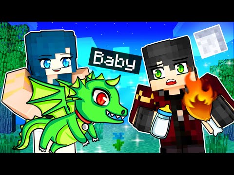 Taking care of Minecraft Baby Dragons!