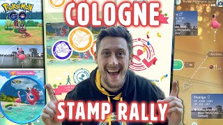 I Played The Köln Flamigo Stamp Rally EXCLUSIVE EVENT! RARE Lucky Trade With@hannimew | Pokémon GO