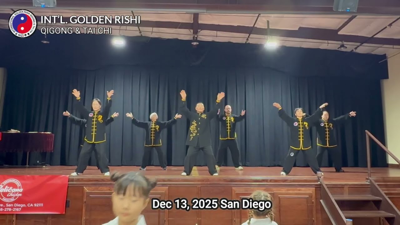 Lao Jia Yilu Tai Chi at 2025 Golden Rishi Holiday Party