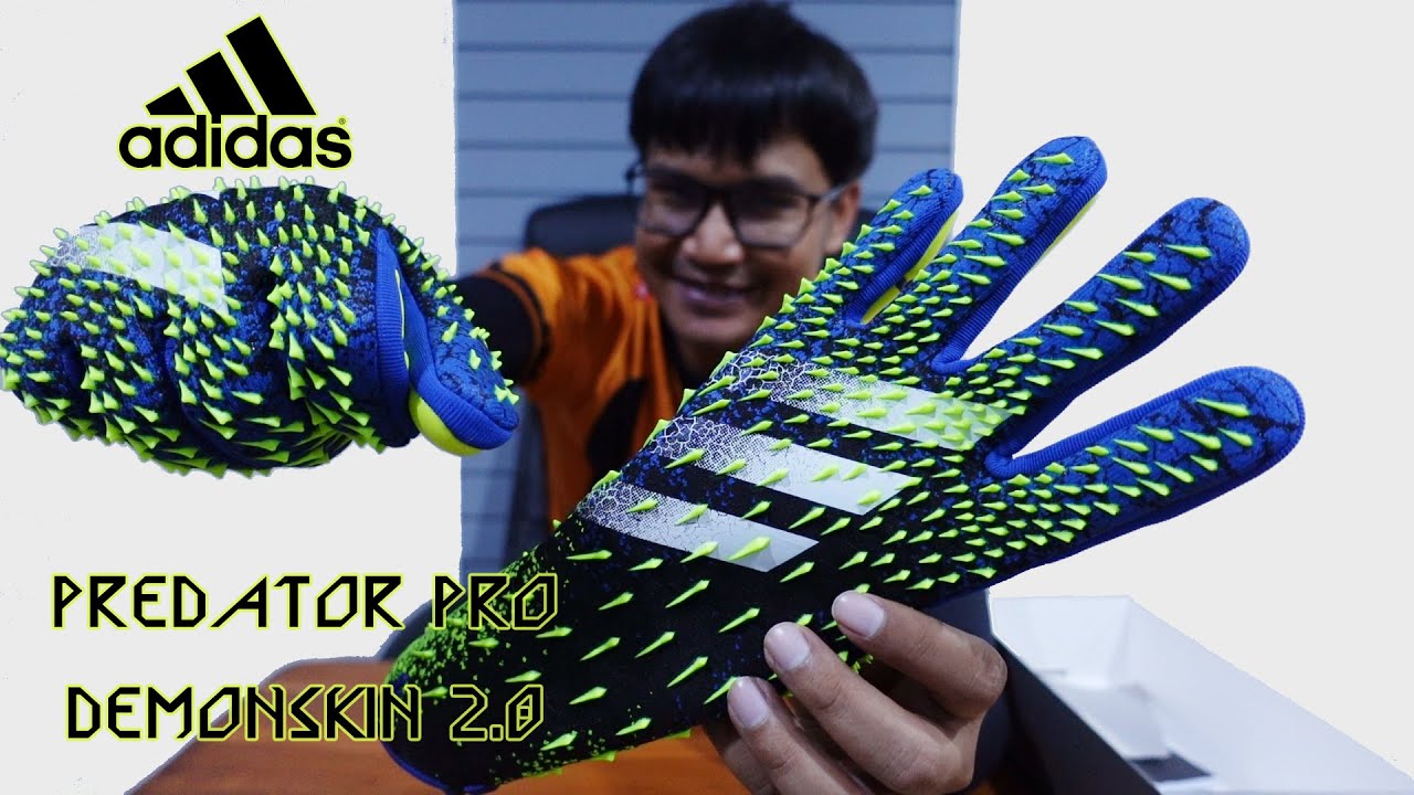 พรีวิวถุงมือผู้รักษาประตู - Adidas Predator Pro Demonskin 2.0