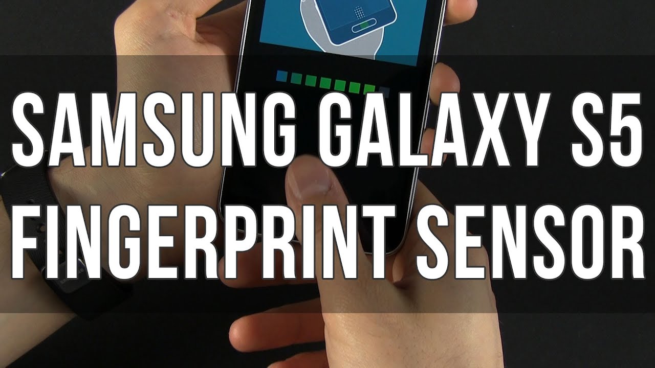 Samsung Galaxy S5 fingerprint sensor / scanner explained YouTube
