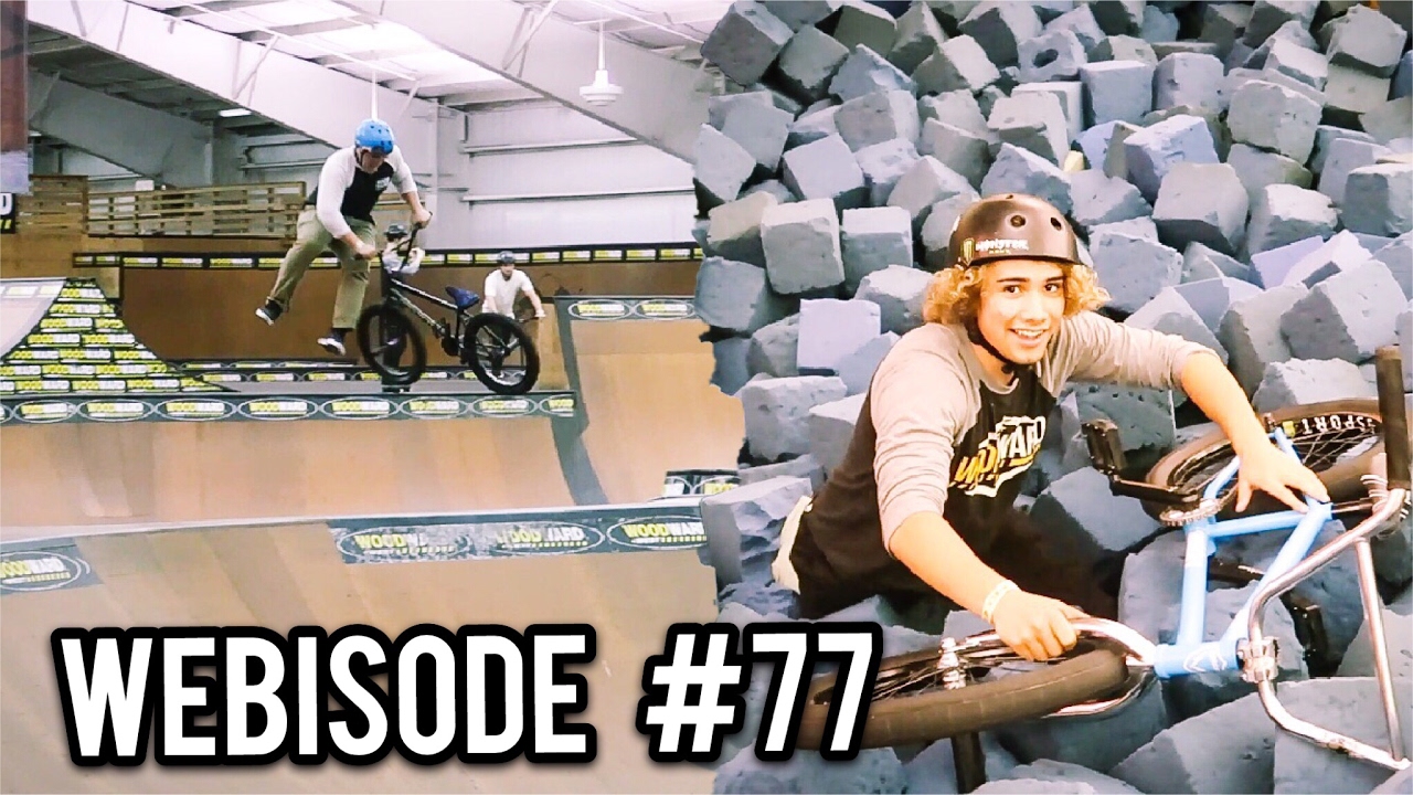 FOAM PIT RATZ Woodward West bmx YouTube