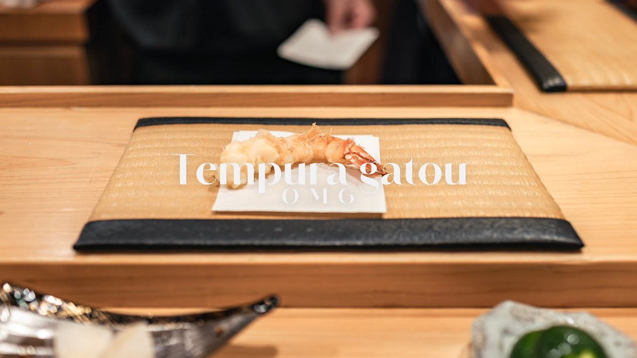 Shoko gourmet : Tempura Gato | グルメ編: 天麩羅がとう - YouTube