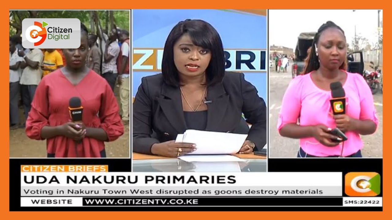 One person injured, 3 arrested as chaos erupt in Kisumu primaries - YouTube