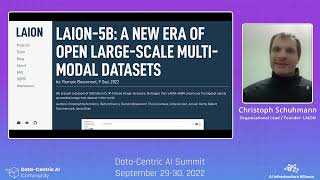 Massive Open Datasets that power Imagen & Stable Diffusion by Christoph Schuhmann | DCAI Summit 2022