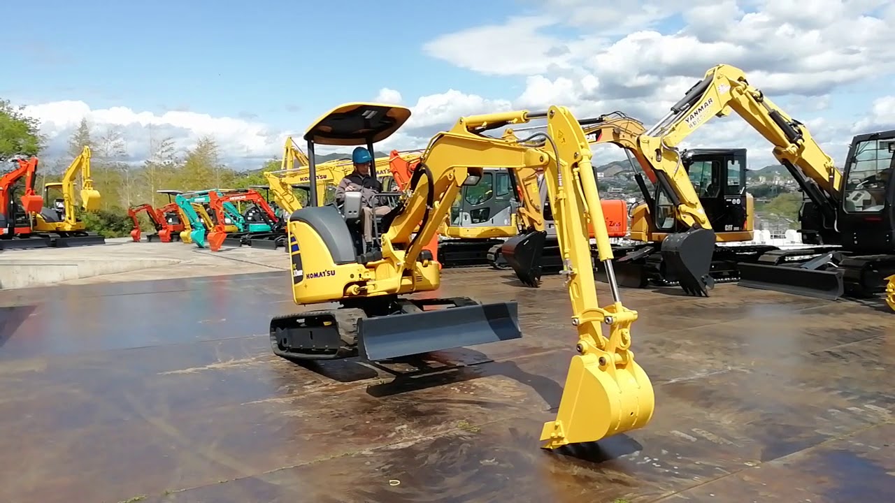 コマツ PC40MR-2 ミニユンボ（ミニバックホー）4t~5t 中古重機・建機 