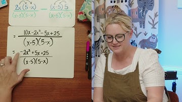 Math Lesson: Simplifying Rational Expressions for Pre-Calculus. Fractions are Fractions. #calculus