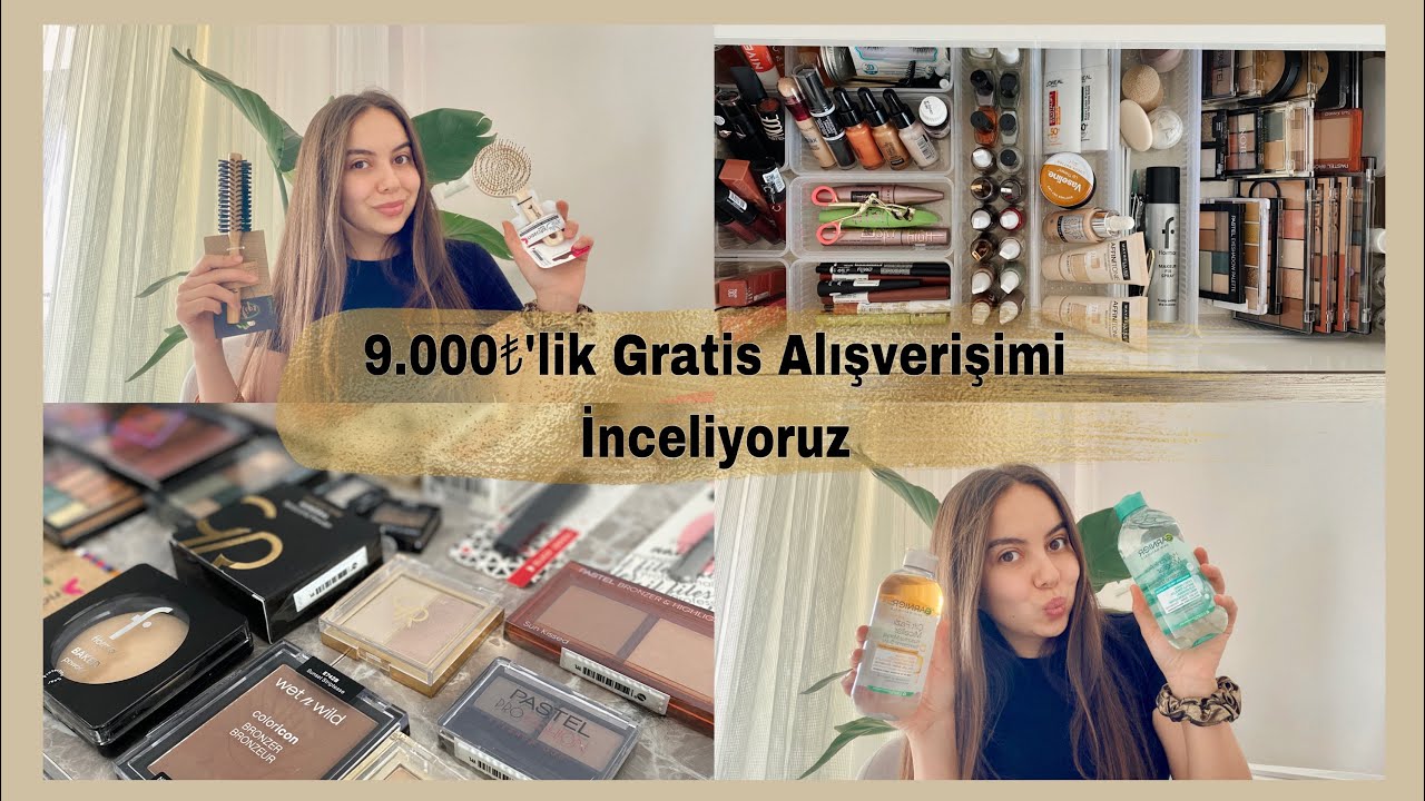 Çılgın Alışverişim 🛍️| Çeyizime Makyaj Malz. | Gratisde İzdiham | Alışveriş Kuyruğu | Neler Aldım ?