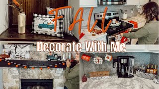 Fall Decorate With Me | 2021 Fall Home Decor | Autumn/Fall Home Decor On A Budget