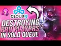 KATEVOLVED | DESTROYING PRO PLAYERS IN SOLO QUEUE