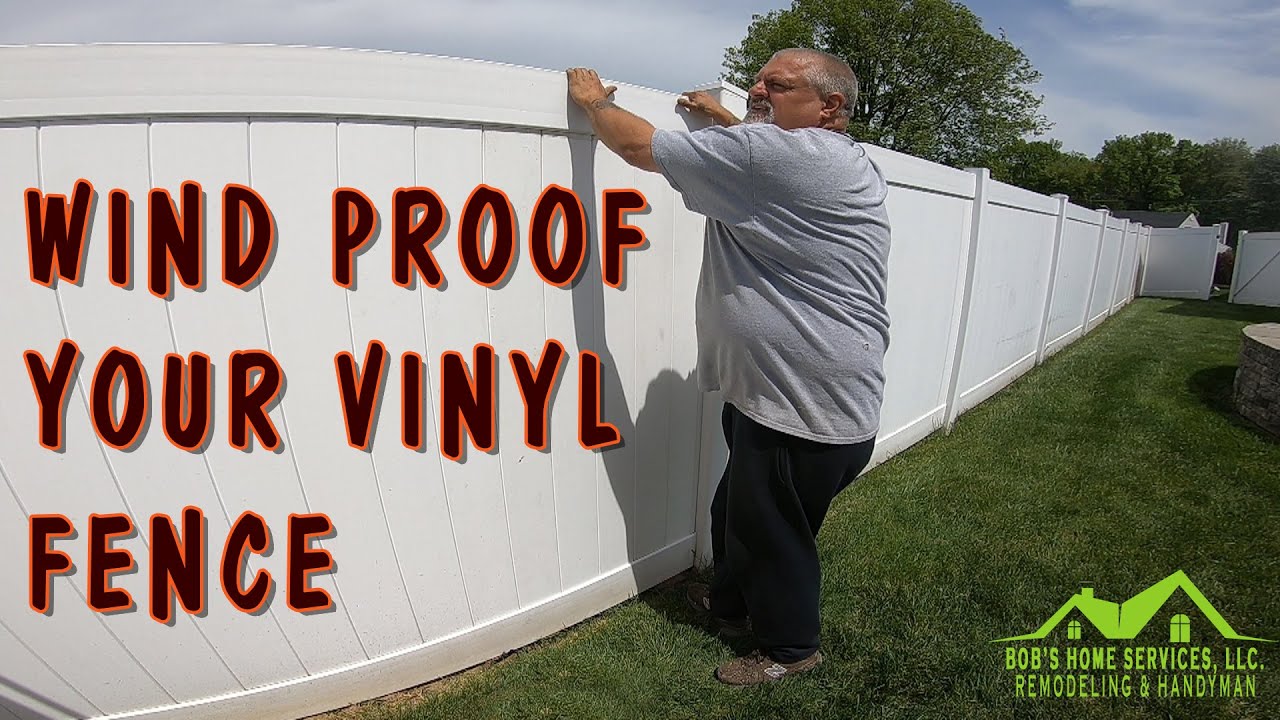 How Can I Make My Vinyl Fence More Sturdy?