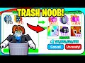 POOR TRASHCAN Challenges RICH KIDS... (Pet Simulator X)