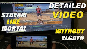 How to Live Stream PUBG Mobile Like Mortal | Without Elgato | DETAILED VIDEO