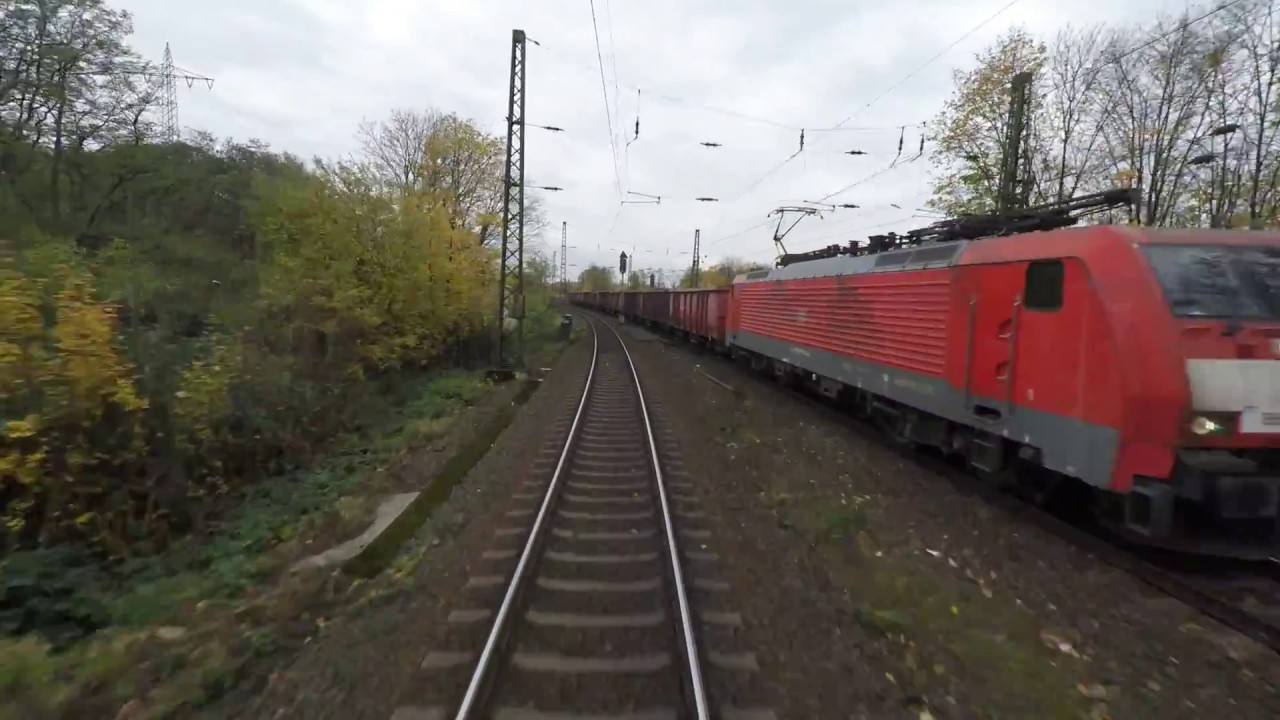 Cabinerit, Führerstandmitfahrt: Botrop-Süd - Viersen Gbf