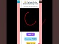 🎯 Perfect Circle Draw Challenge! Can You Get 100% Accuracy? #shorts