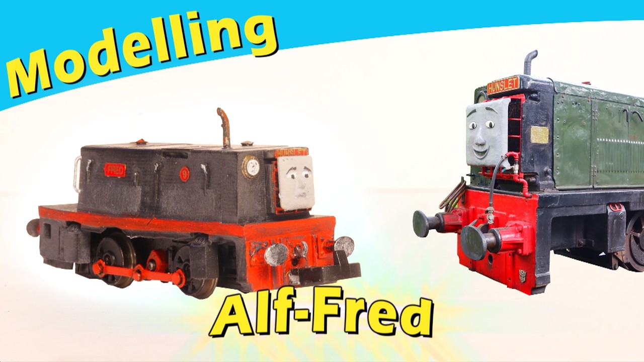 Как я создал образ Фреда (того парня из мультфильма «Поезд Фреда»)