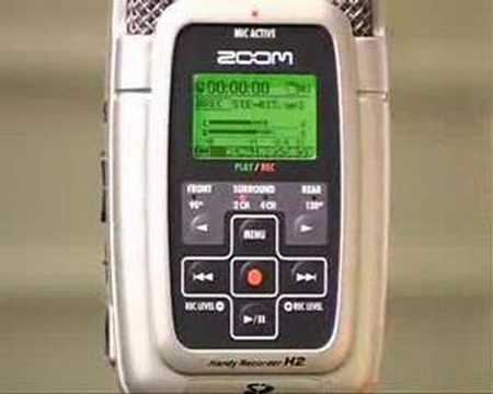 Quick guide to Zoom H2 Recorder