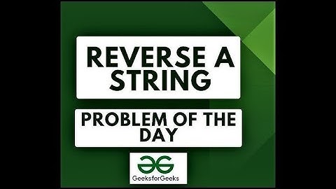 Reverse a string #java #c++ #geeksforgeeks #coding #python #html #csharp #javascript #sql #dbms