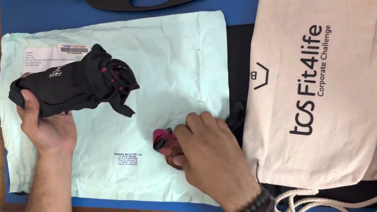 TCS sent me unknown package | Tata Consultancy Services | Fit4Life Challenge | Goodies by TCS