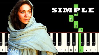 Mary Did You Know? PIANO Tutorial SIMPLE