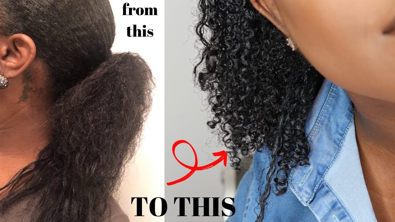 Transitioning From Heat Damage MY CURLS ARE BACKKK YouTube
