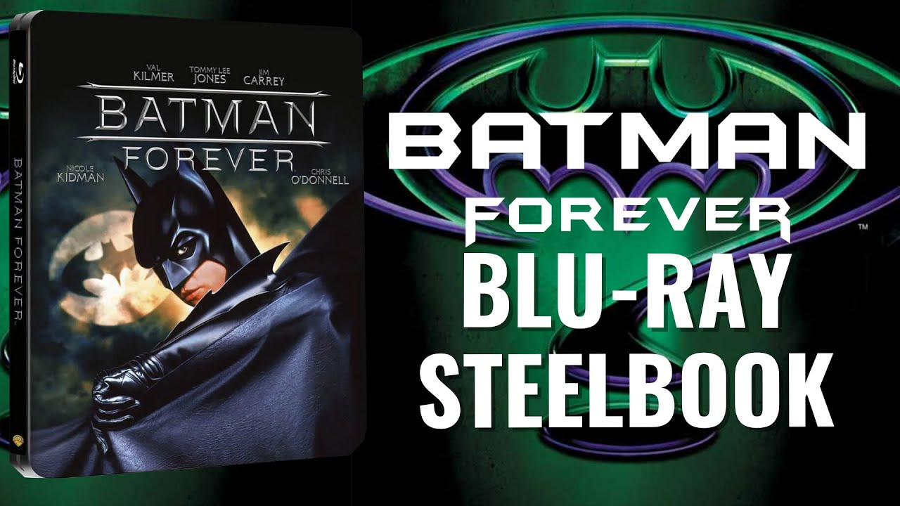 Batman Forever- Limited Edition Blu-ray Steelbook - YouTube