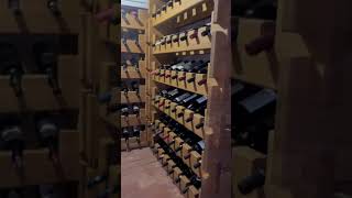 Solid Wood Wine Racks Elegant Storage For Your Wine Cellar