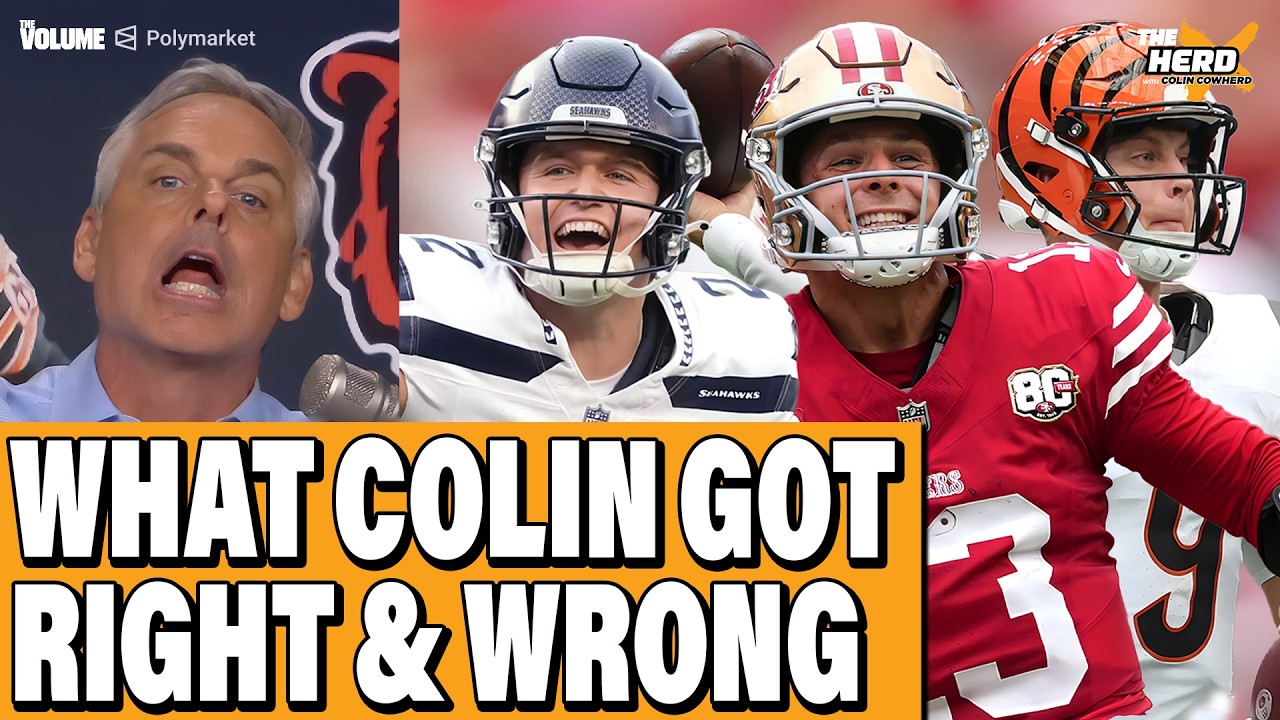 Where Colin was RIGHT & WRONG: Seahawks, Bengals, Chargers, Packers | Colin Cowherd: THE HERD NFL