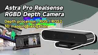 Astra Pro Realsense RGBD Depth Camera support 3D mapping navigation for ROS Robotics