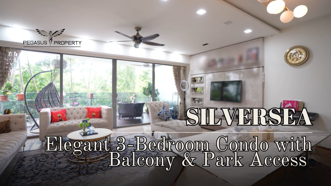 Elegant 3-Bedroom Condo with Balcony & Park Access | Silversea, Marine Parade