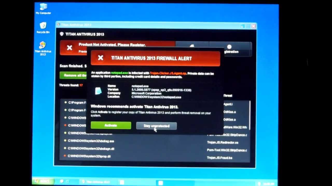 Titan Antivirus 2013 Information and Removal Guide