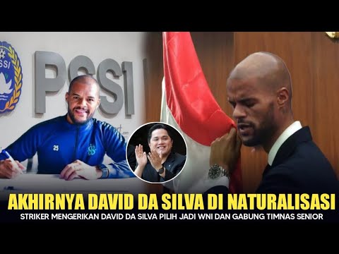 TIMNAS MAKIN GACOR! David Da Silva Akhirnya di Naturalisasi &amp; Gabung Timnas Indonesia Senior di AFC.