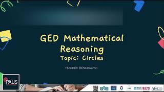 GED Math Test 2023 | Circles