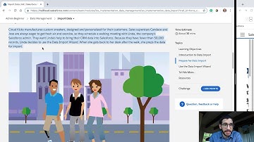Import Data / Becoming a Salesforce Admin with Trailhead