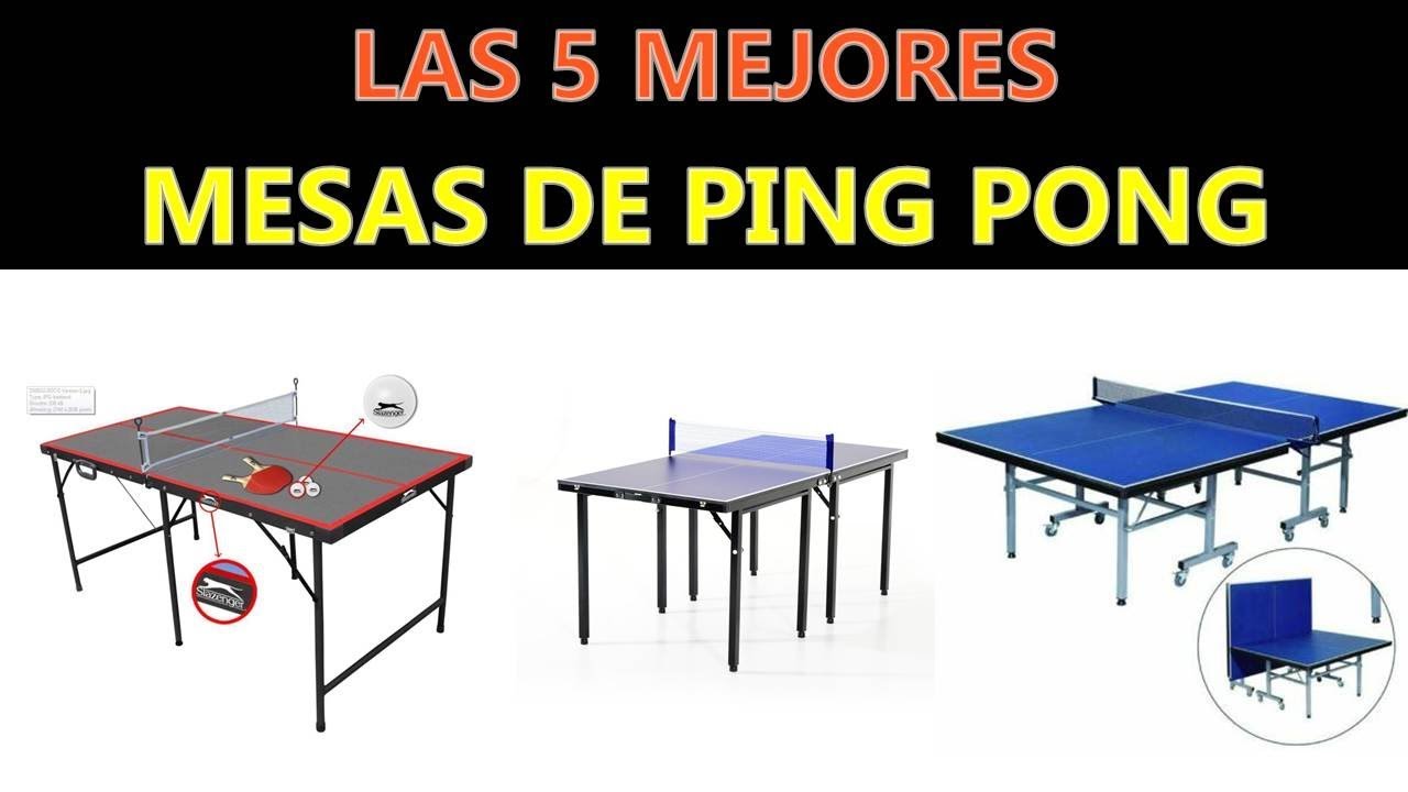 Mejores Mesas De Ping Pong 2020 - YouTube