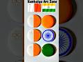 National flag on coins 🪙|| india flag art ||#viral #shorts #art #drawing #painting #video