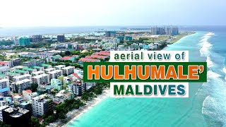 Mesmerizing Aerial View Of Hulhumalé Beach Maldives Island Life 2020 Kunjoozy Vlog