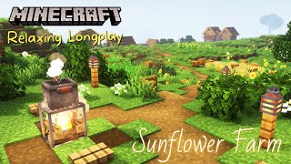 Relaxing Minecraft Longplay | Cozy Farming and Peaceful Building (no commentary)