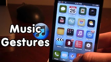 MusicGestures - Music Gestures & Actions (Cydia Tweak)
