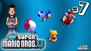 New Super Mario Bros.U • #7 • Glaciar glaseado: La tundra de los goombas espinosos!