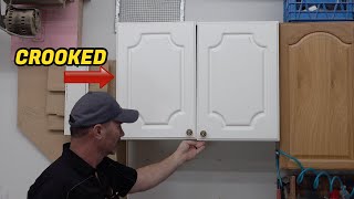 How To Align / Adjust Cabinet Door Hinges (European style hinges)