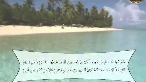 سورة الزمر برواية حفص عن عاصم للشيخ عثمان المسيمي