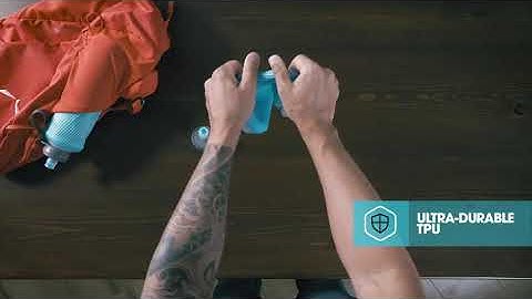 Hydrapak SoftFlask - Lightweight Handheld Running & Hiking Collapsible Water Bottle - (750 o Reviews