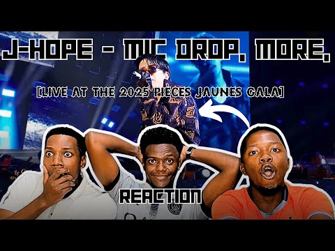 AFRICAN BRO'Z REACTION TO j-hope - Mic Drop, More, On the street…live au Gala des Pièces Jaunes 2025