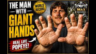 WORLD RECORD Giant Hands Jeff Dabe s Incredible Story