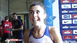 Olivia Breen Overwhelmed With Her Setting A Pb Anniversary Games 2019 Youtube