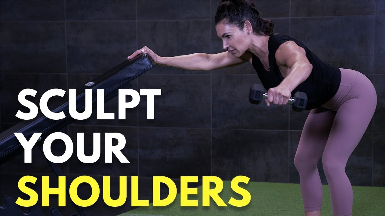 How To Get Sculpted Shoulders (Easy Shoulder Workout!) - YouTube